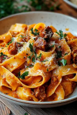 Cremige kalabrische Chili-Pappardelle mit Wurst und Fenchel 25 Cremige kalabrische Chili-Pappardelle mit Wurst und Fenchel
