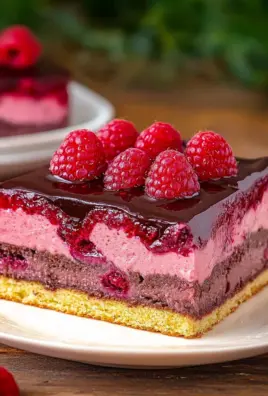 Himbeerkuchen mit Schokopudding 21 Himbeerkuchen mit Schokopudding