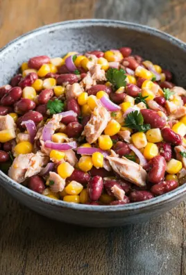 Kidneybohnen-Thunfisch-Salat 22 Kidneybohnen-Thunfisch-Salat
