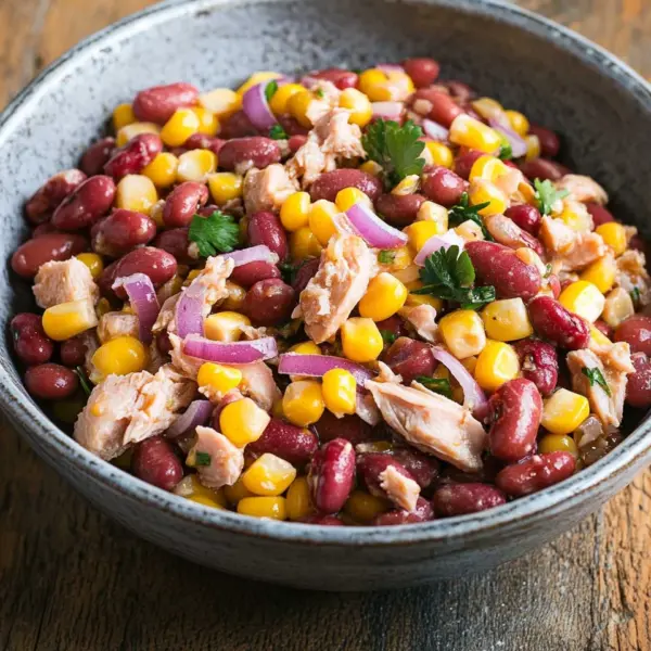 Kidneybohnen-Thunfisch-Salat