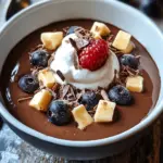 Cremiger Schokoladenpuddingbrei