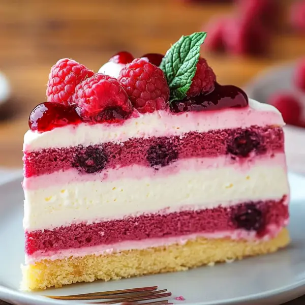 Himbeertorte mit Joghurtcreme