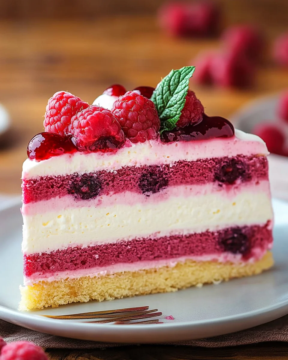 Himbeertorte mit Joghurtcreme 24 Himbeertorte mit Joghurtcreme