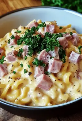 Käse-Schinken-Sahne Spätzle