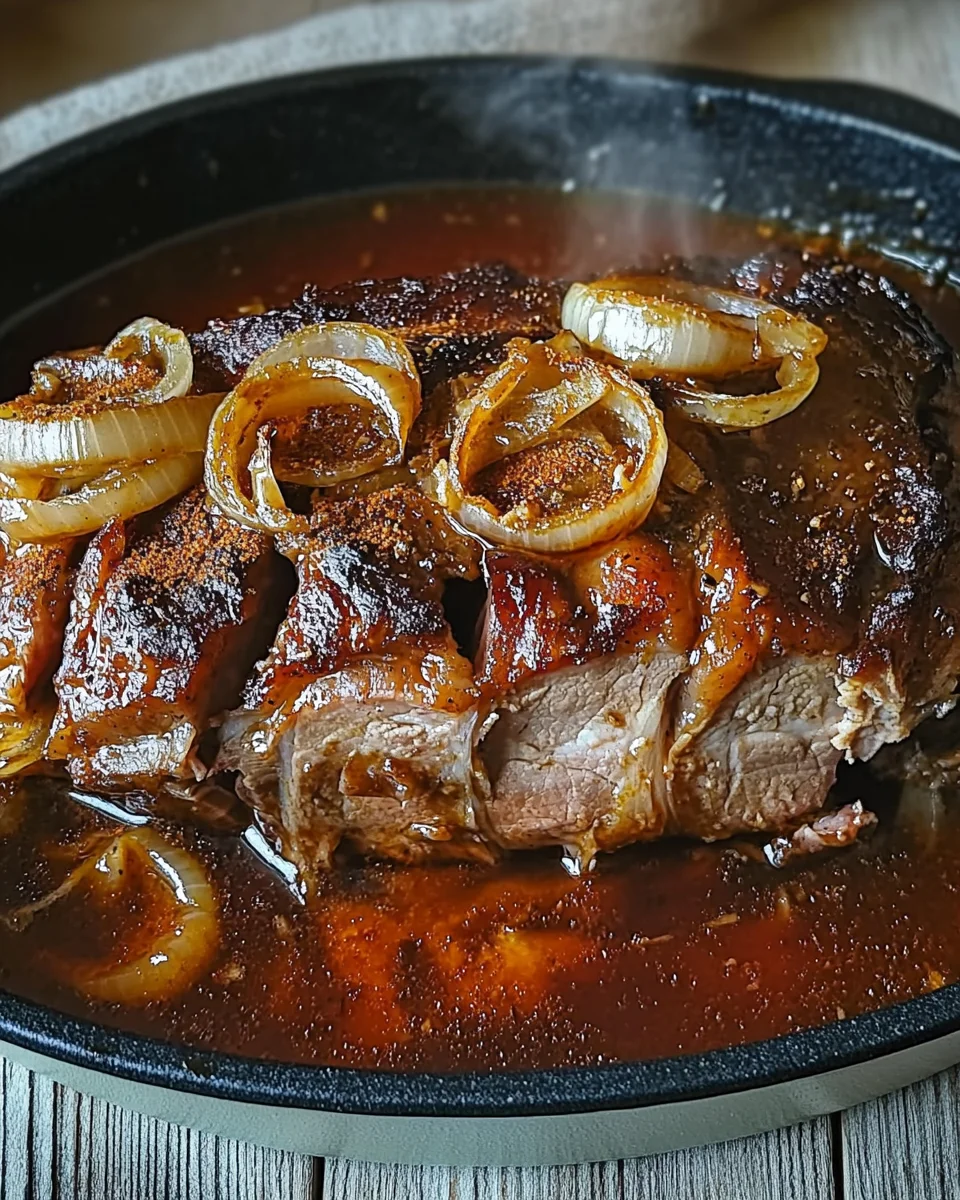 R&auml;uberbraten Rezept, schmort im Ofen einfach vor sich hin!