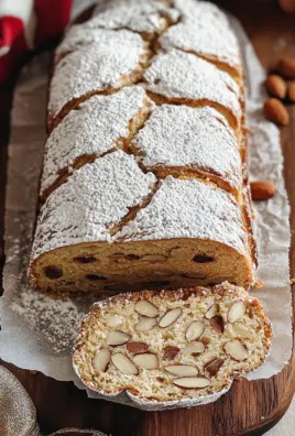 Mandel-Marzipan-Stollen