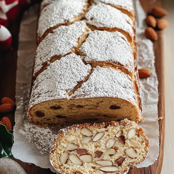 Mandel-Marzipan-Stollen