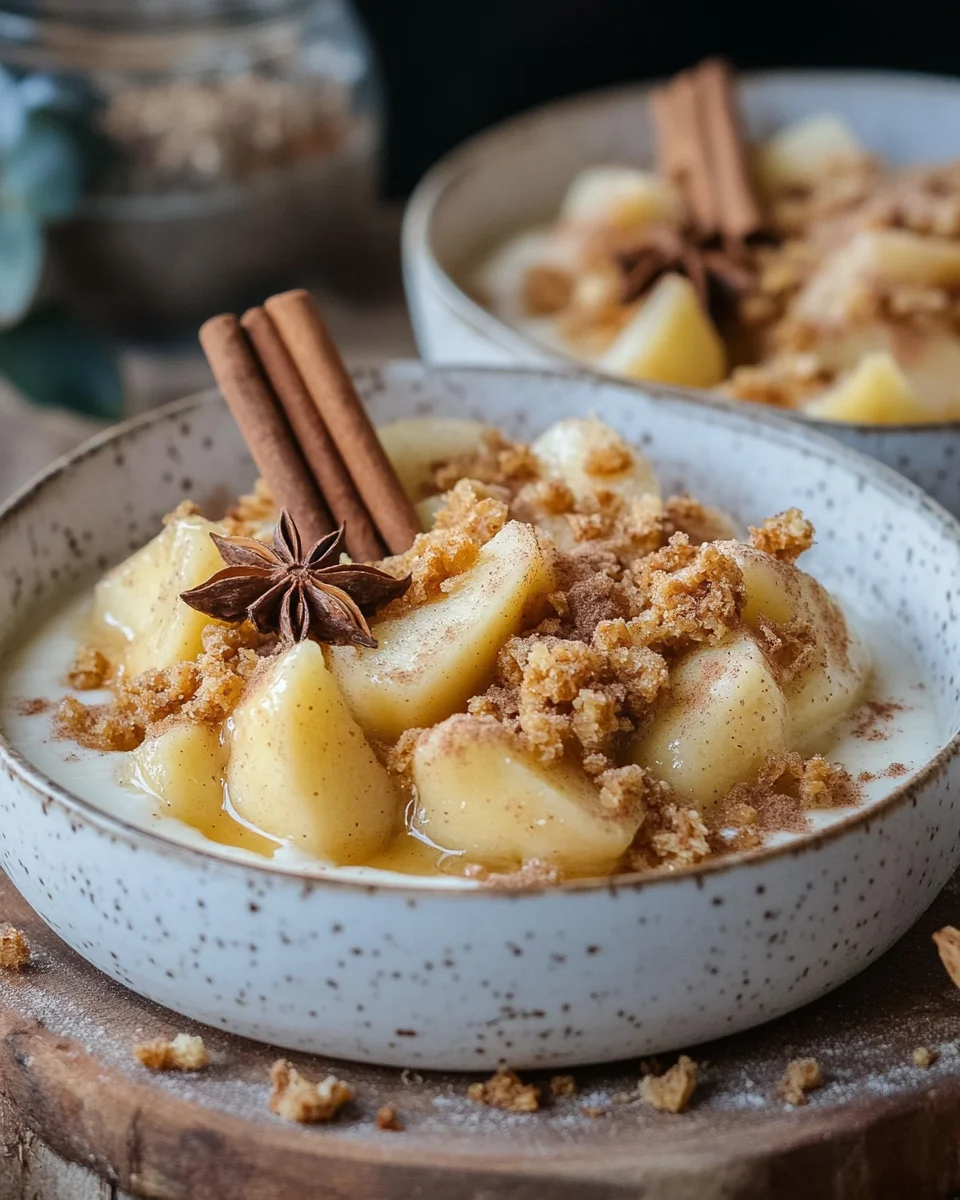 Bratapfel-Crumble