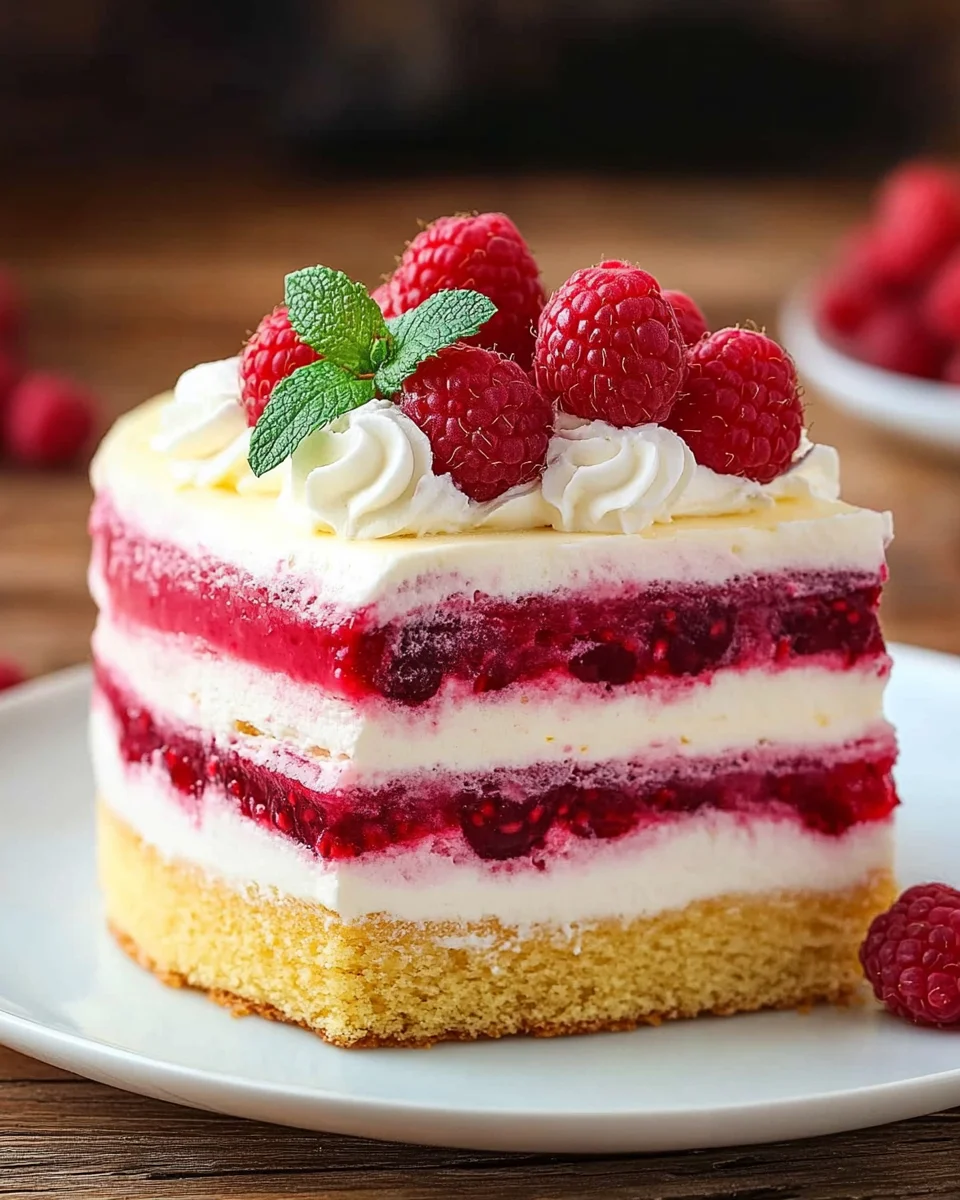 Himbeertorte mit Joghurtcreme 22 Himbeertorte