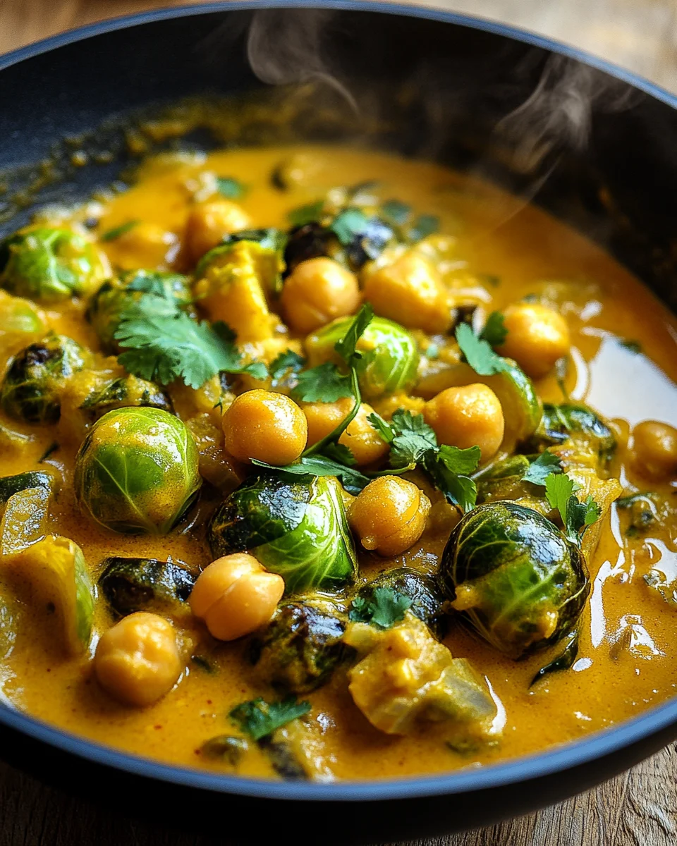 Rosenkohl-Curry