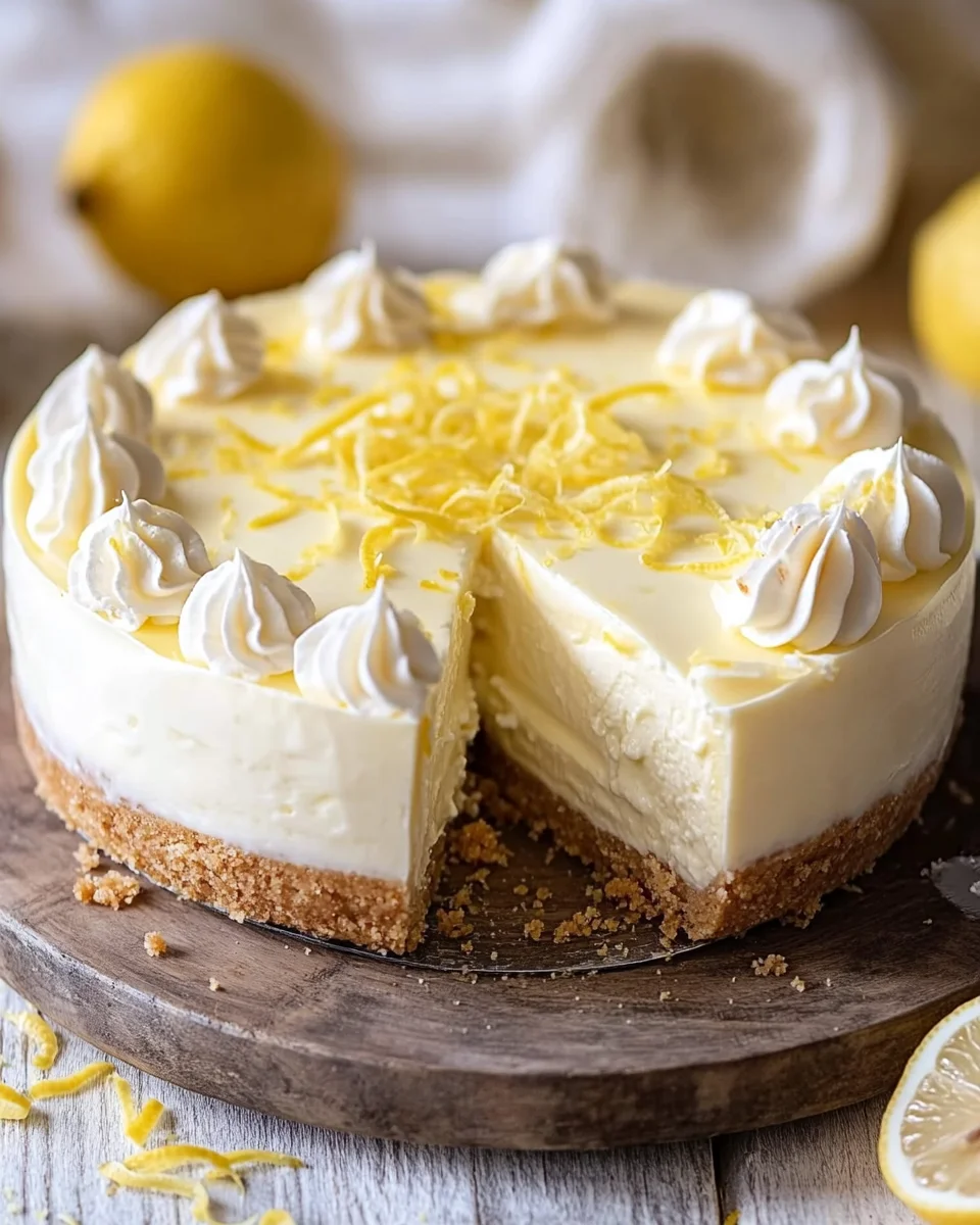 Zitronen-Cheesecake