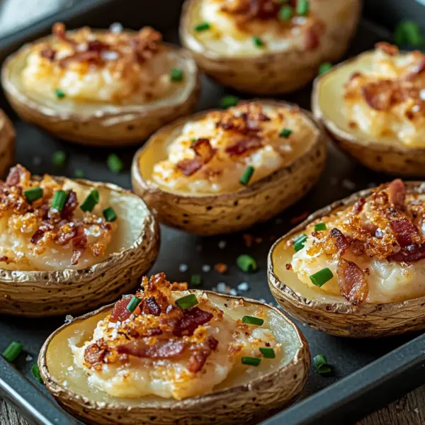 Knusprige Kartoffelschalen