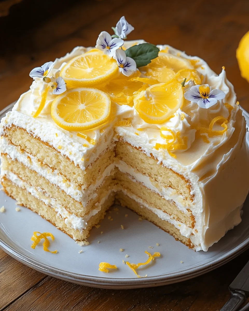 Limoncello-Mascarpone-Kuchen