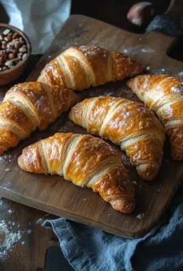Nusshörnchen - Hefehörnchen mit Nussfüllung