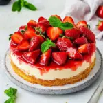 Omas Erdbeerkuchen mit Pudding