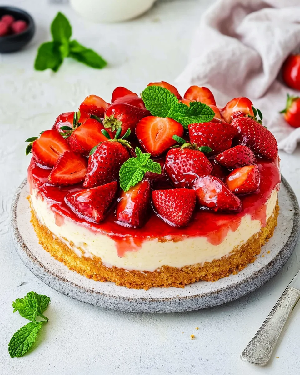 Omas Erdbeerkuchen mit Pudding 26 Omas Erdbeerkuchen mit Pudding