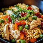 Ramen-Chinesischer H&auml;hnchensalat