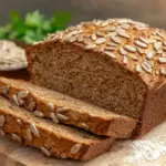 Roggenvollkornbrot mit Sonnenblumenkernen
