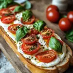 Schnelles Tomaten-Mozzarella-Baguette