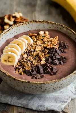 Schoko-Smoothie-Bowl
