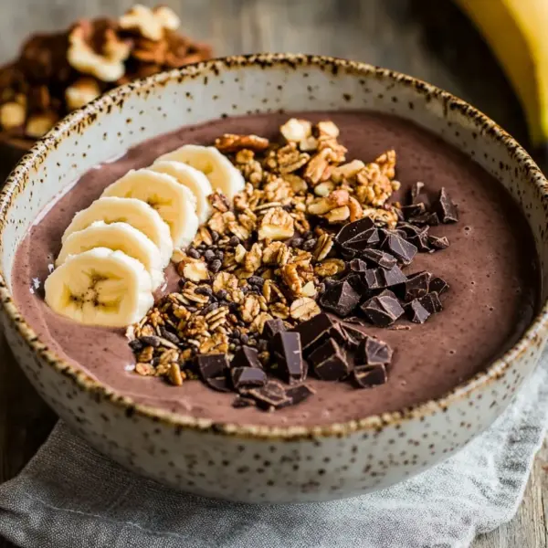 Schoko-Smoothie-Bowl