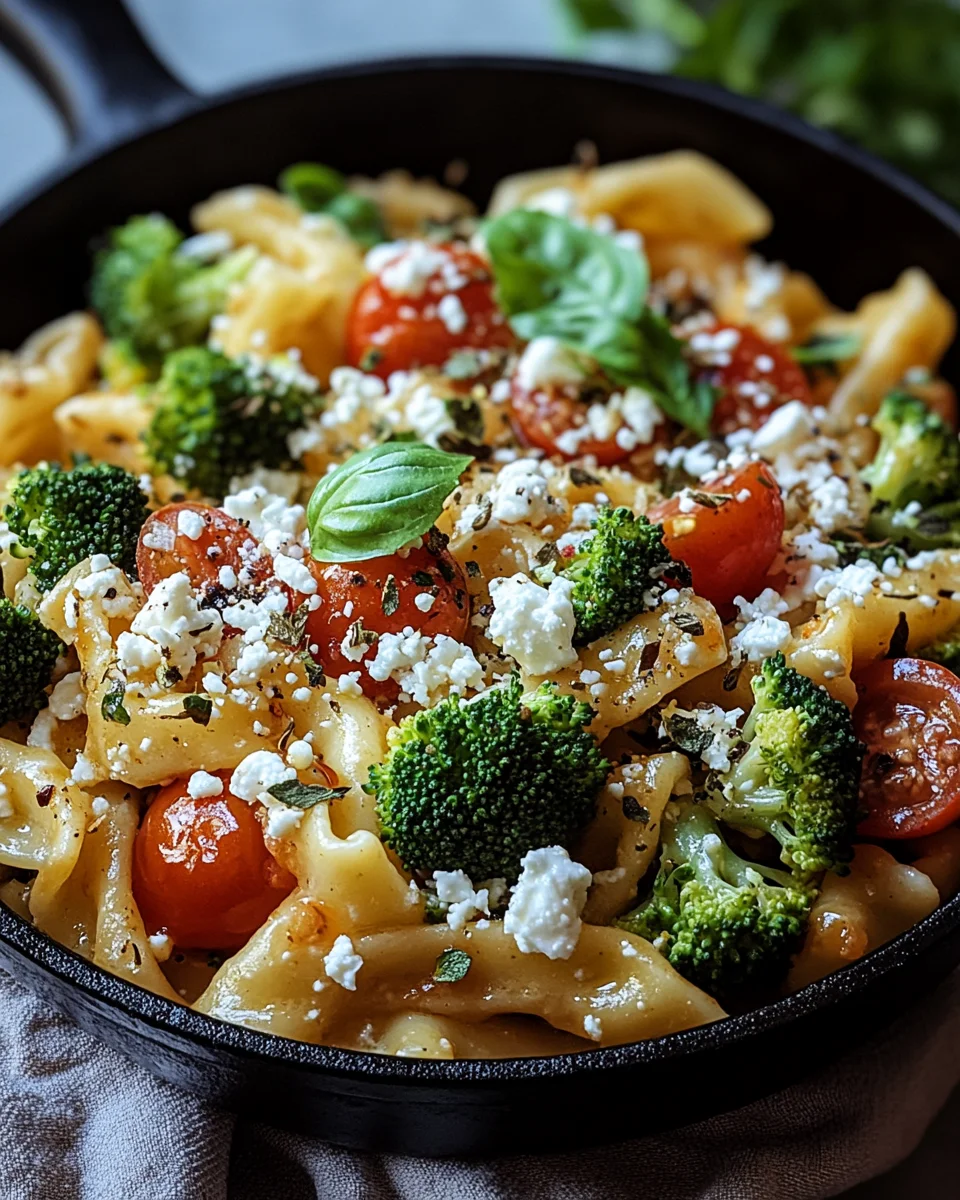 Schupfnudelpfanne mit Brokkoli, Feta und Tomaten 23 Schupfnudelpfanne mit Brokkoli, Feta und Tomaten