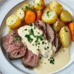 Tafelspitz mit Meerrettichso&szlig;e