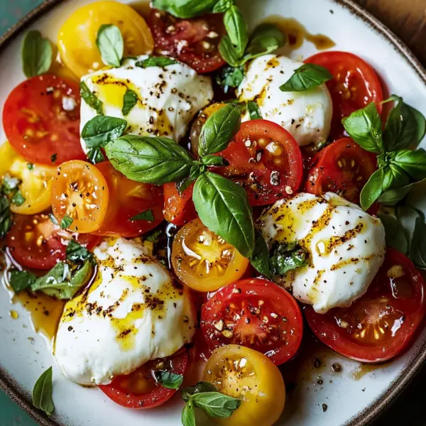 Tomatensalat mit Burrata