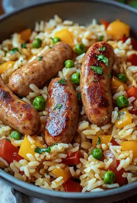 Wurst Reis Pfanne 18 Wurst Reis Pfanne