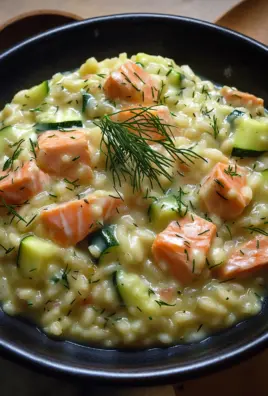 Zucchini-Lachs-Risotto