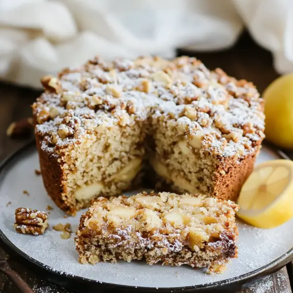 Apfel-Walnuss-Streusel-Kuchen