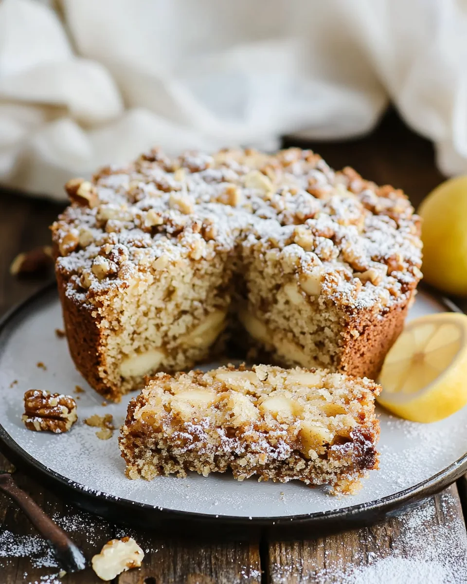 Apfel-Walnuss-Streusel-Kuchen