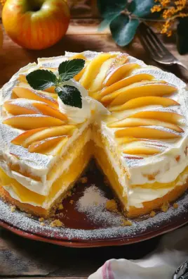 Apfeltorte mit Eierlikörcreme