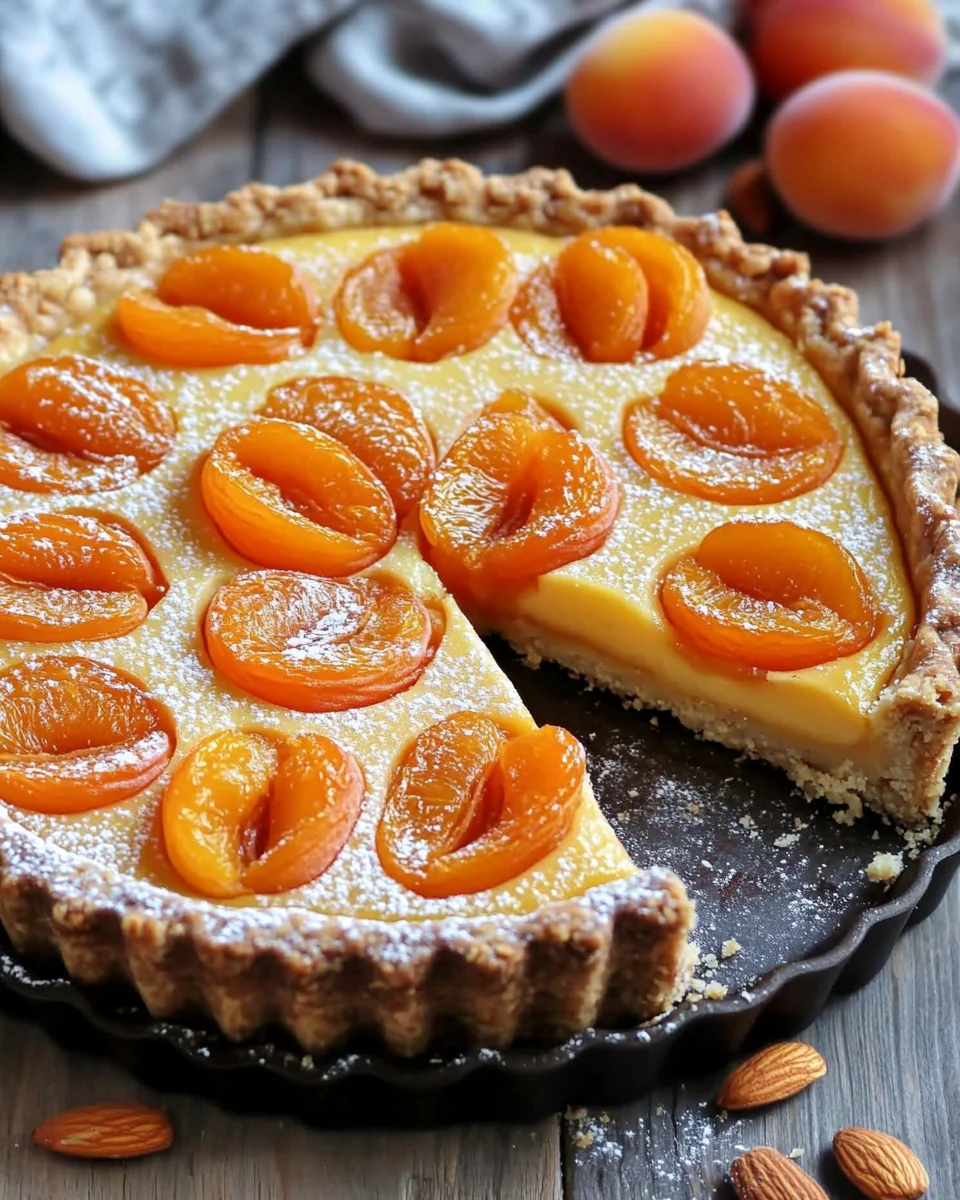 Aprikosen-Frangipane-Tarte
