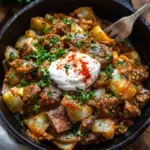 Bombastische Spitzkohl-Hackfleisch-Pfanne