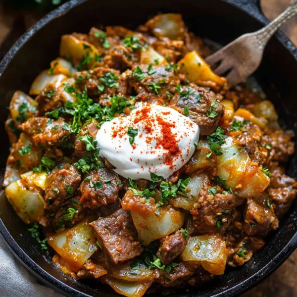 Bombastische Spitzkohl-Hackfleisch-Pfanne