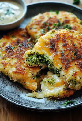 Brokkoli-Käse-Puffer