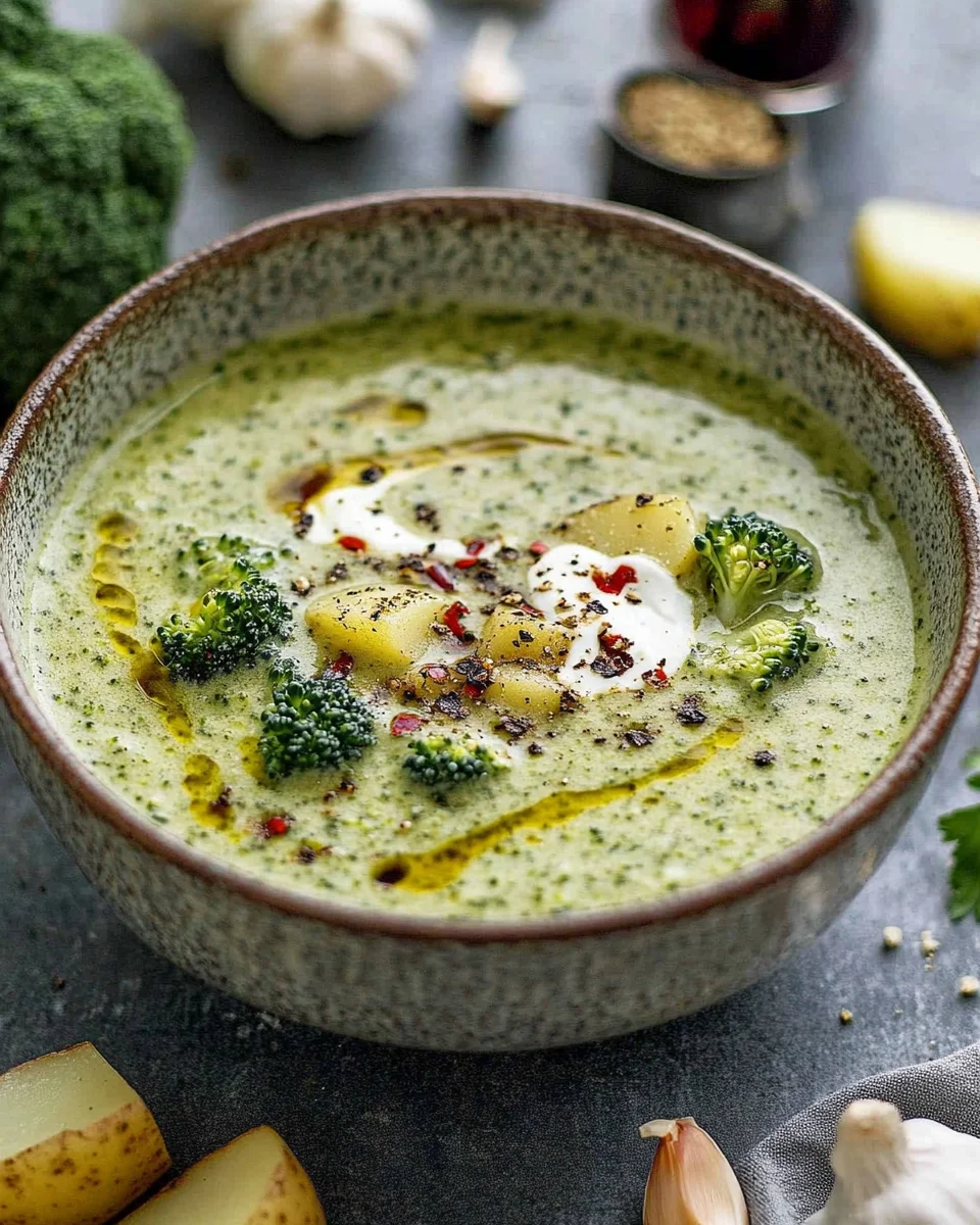 Brokkoli-Kartoffelsuppe