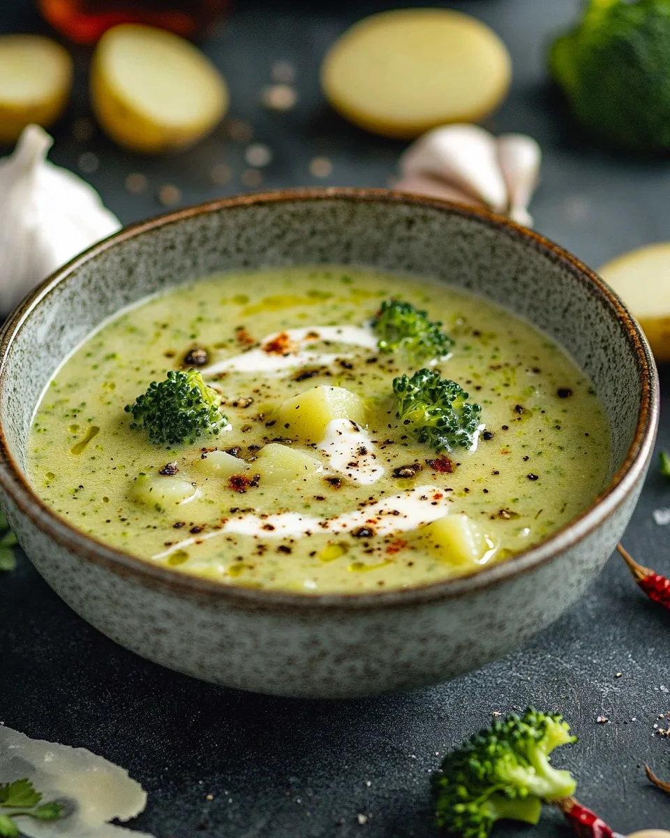 Brokkoli-Kartoffelsuppe