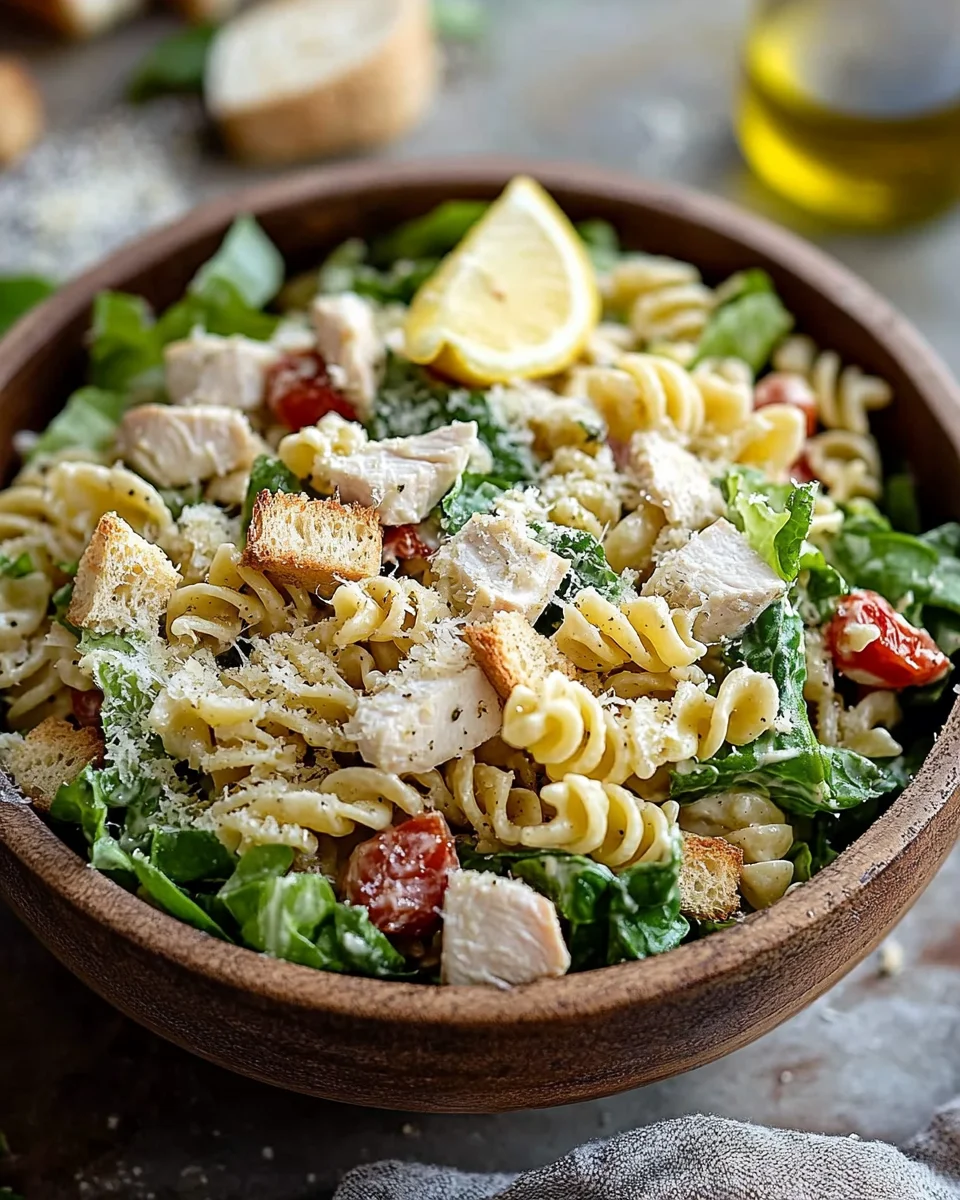 Caesar Pasta Salat