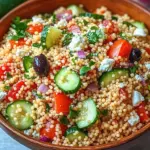 Couscous-Salat mit Feta