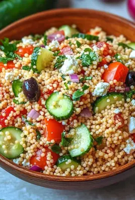 Couscous-Salat mit Feta