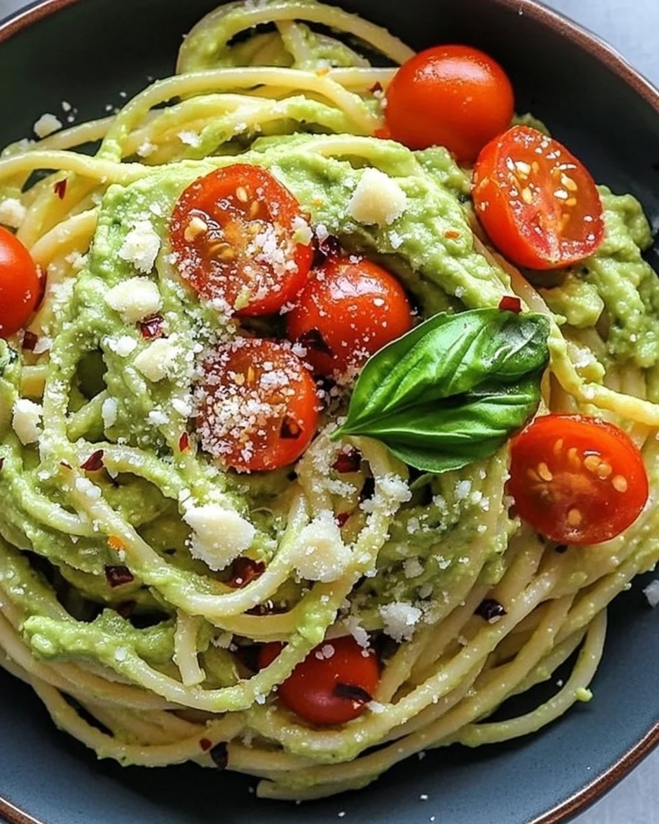 Cremige Avocado Pasta 21 Cremige