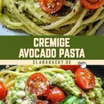 Cremige Avocado Pasta 20 Pinterest Hidden Image