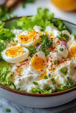 Eiersalat mit Joghurt