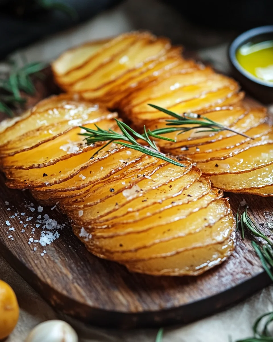 Fächerkartoffeln / Hasselback-Kartoffeln