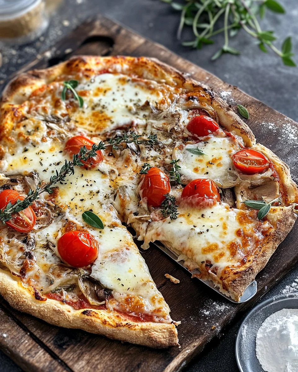 Fitness-Pizza mit Skyr - Proteinreiche Alternative!