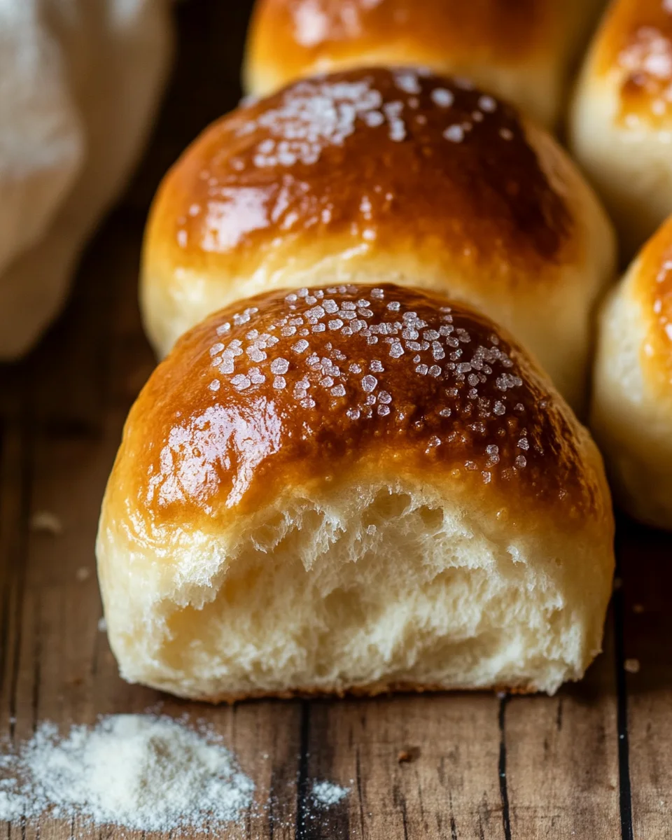 Fluffige Milchbrötchen 20 Fluffige