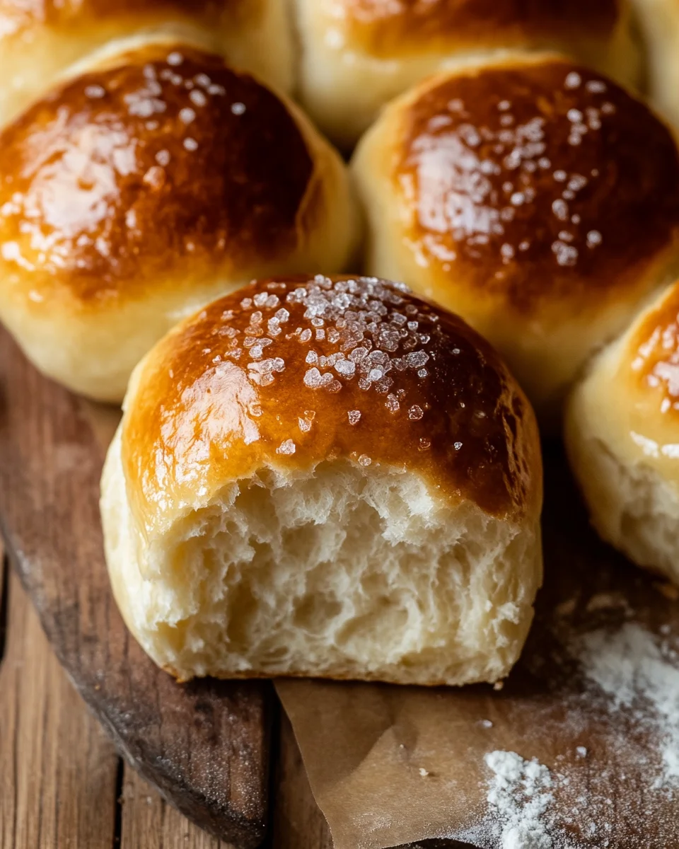 Fluffige Milchbrötchen
