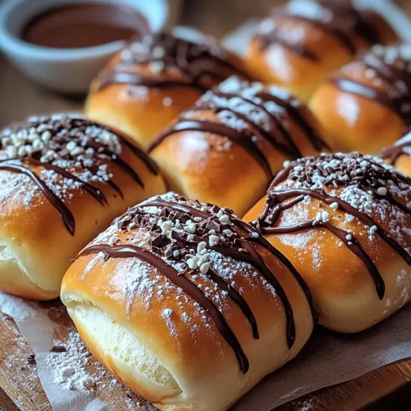 Fluffige Schokobrötchen